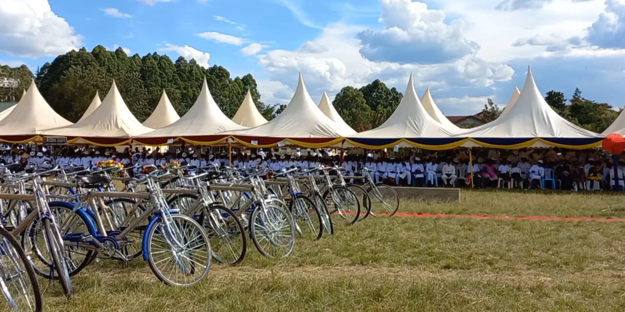 New Bikes for Kenya West Lieutenants