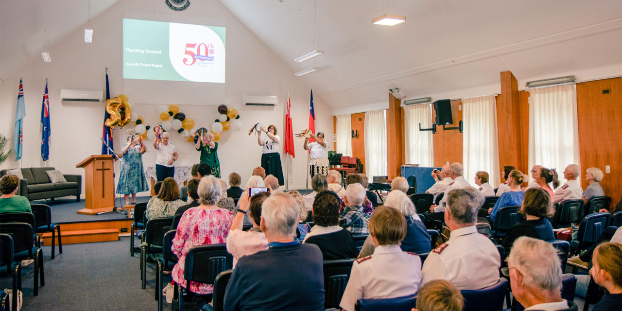 Glenfield Corps Celebrates Fifty Years of Ministry