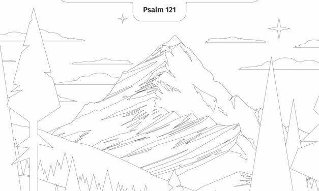 Kids Colouring – Psalm 121